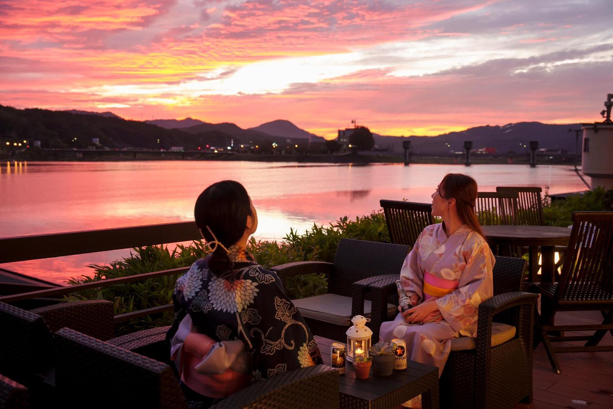 Hita Onsen Kizantei Hotel Zewnętrze zdjęcie