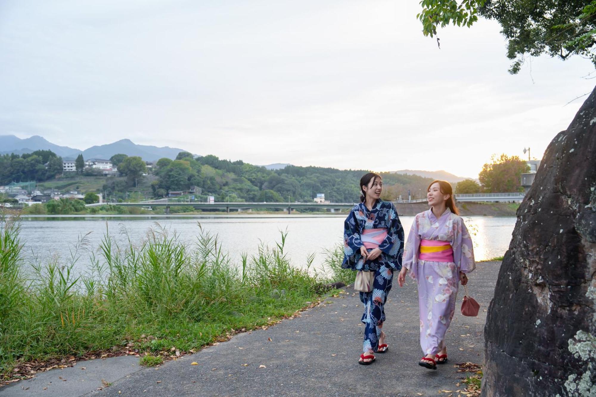 Hita Onsen Kizantei Hotel Zewnętrze zdjęcie